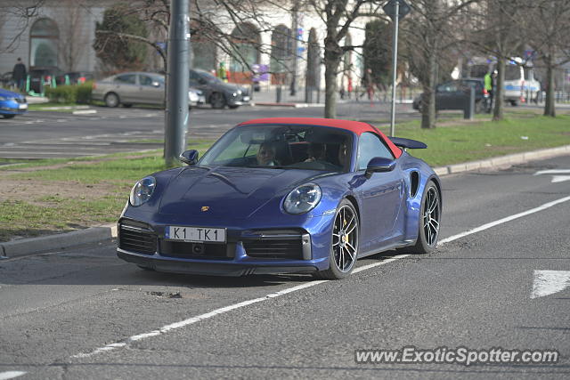 Porsche 911 Turbo spotted in Warsaw, Poland