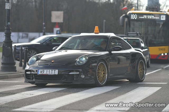 Porsche 911 spotted in Warsaw, Poland