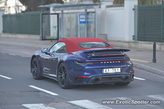 Porsche 911 Turbo spotted in Warsaw, Poland