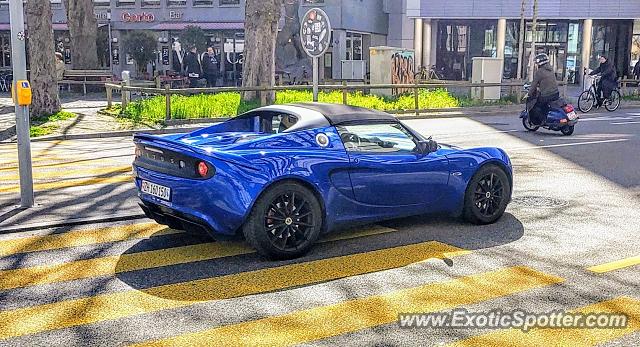 Lotus Elise spotted in Zürich, Switzerland
