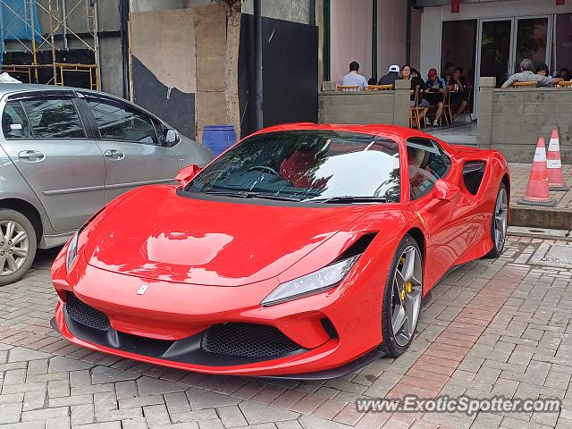 Ferrari F8 Tributo spotted in Jakarta, Indonesia