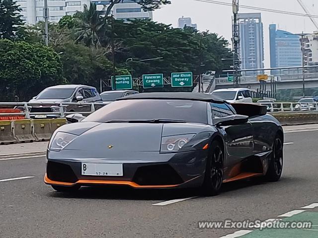 Lamborghini Murcielago spotted in Jakarta, Indonesia