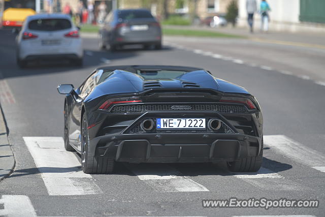 Lamborghini Huracan spotted in Warsaw, Poland