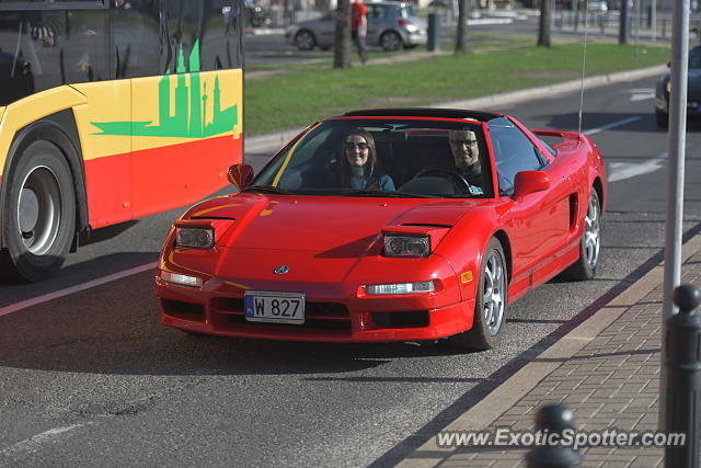 Acura NSX spotted in Warsaw, Poland