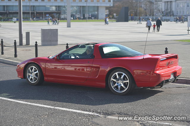 Acura NSX spotted in Warsaw, Poland