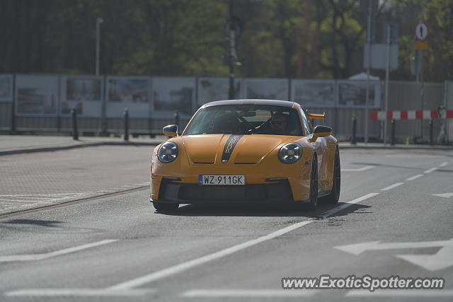 Porsche 911 GT3 spotted in Warsaw, Poland