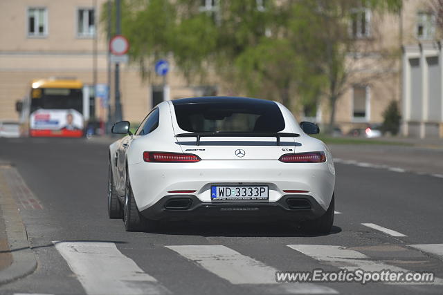 Mercedes AMG GT spotted in Warsaw, Poland