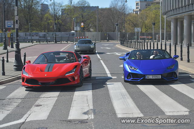 Ferrari F8 Tributo spotted in Warsaw, Poland