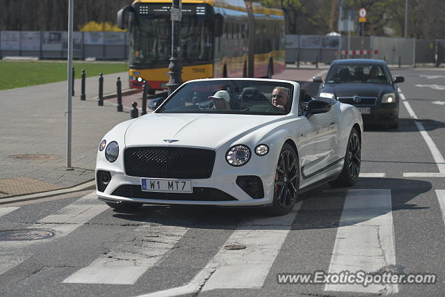 Bentley Continental spotted in Warsaw, Poland