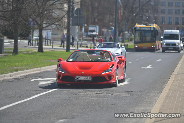 Ferrari F8 Tributo spotted in Warsaw, Poland