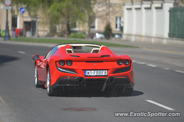 Ferrari F8 Tributo spotted in Warsaw, Poland