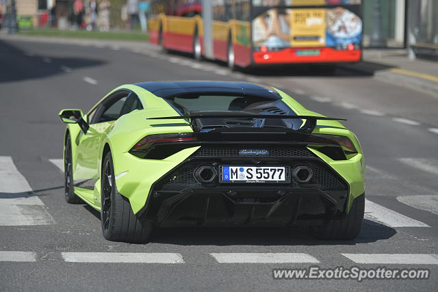 Lamborghini Huracan spotted in Warsaw, Poland