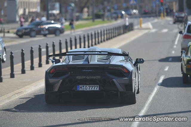 Lamborghini Huracan spotted in Warsaw, Poland