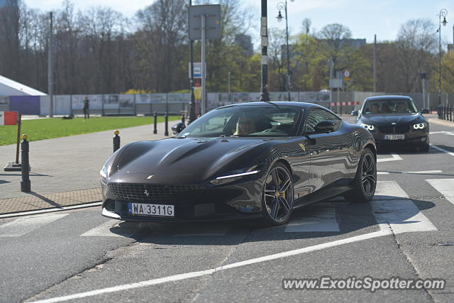 Ferrari Roma spotted in Warsaw, Poland