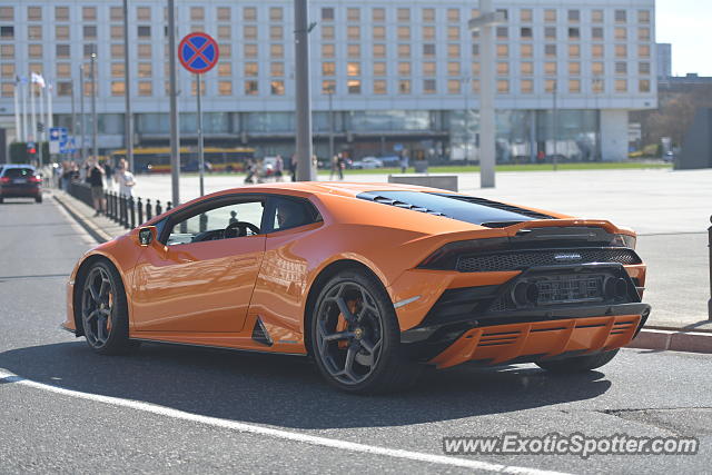 Lamborghini Huracan spotted in Warsaw, Poland