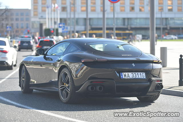 Ferrari Roma spotted in Warsaw, Poland