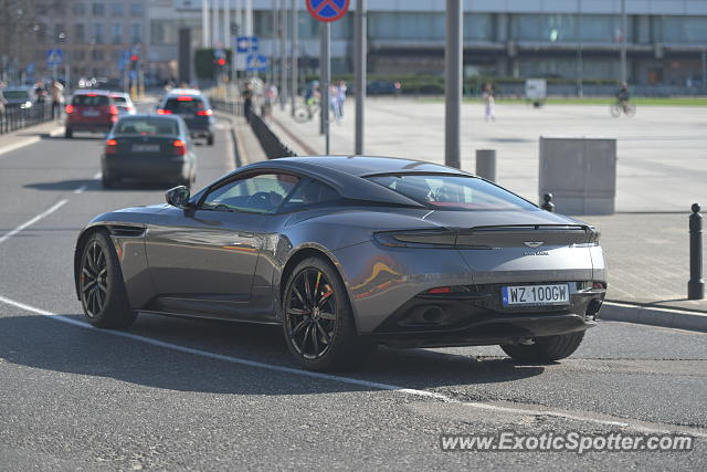 Aston Martin DB11 spotted in Warsaw, Poland