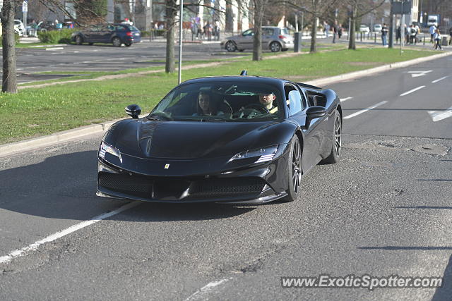 Ferrari SF90 Stradale spotted in Warsaw, Poland