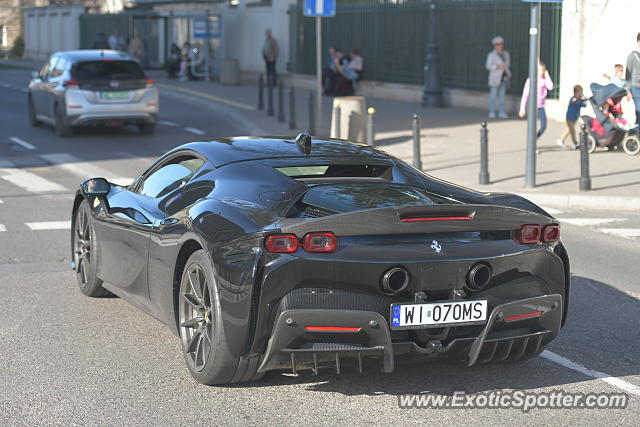 Ferrari SF90 Stradale spotted in Warsaw, Poland