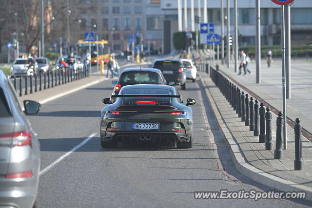 Porsche 911 GT3 spotted in Warsaw, Poland