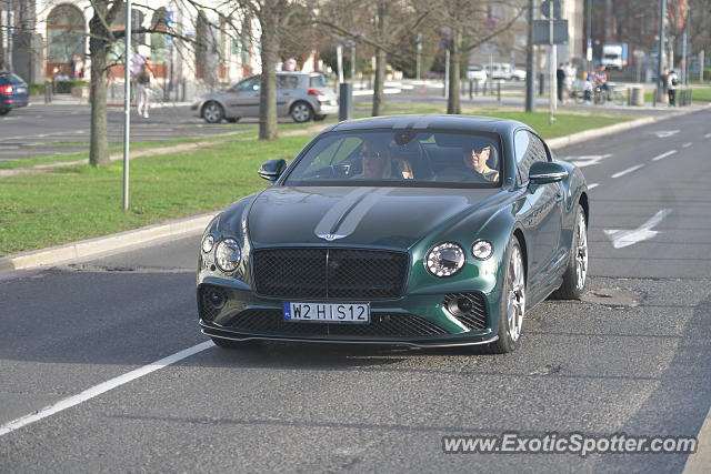 Bentley Continental spotted in Warsaw, Poland