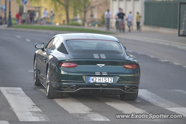 Bentley Continental spotted in Warsaw, Poland
