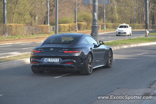 Mercedes AMG GT spotted in Warsaw, Poland