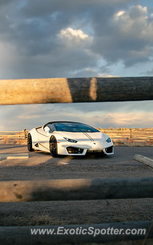 Lamborghini Huracan spotted in Castle Pines, Colorado
