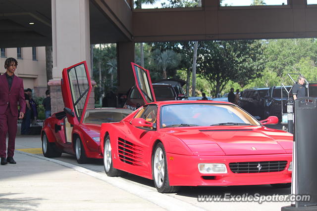 Ferrari Testarossa spotted in Orlando, Florida
