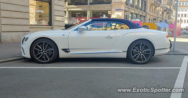 Bentley Continental spotted in Zürich, Switzerland
