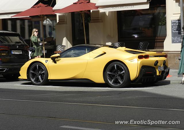 Ferrari SF90 Stradale spotted in Munich, Germany