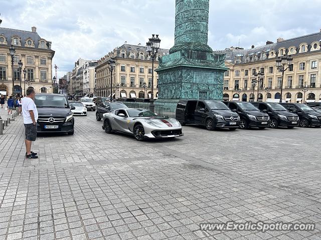 Ferrari 812 Superfast spotted in Paris, France