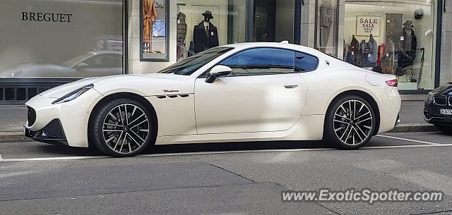 Maserati GranTurismo spotted in Zürich, Switzerland