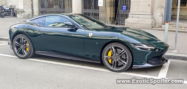 Ferrari Roma spotted in Zürich, Switzerland