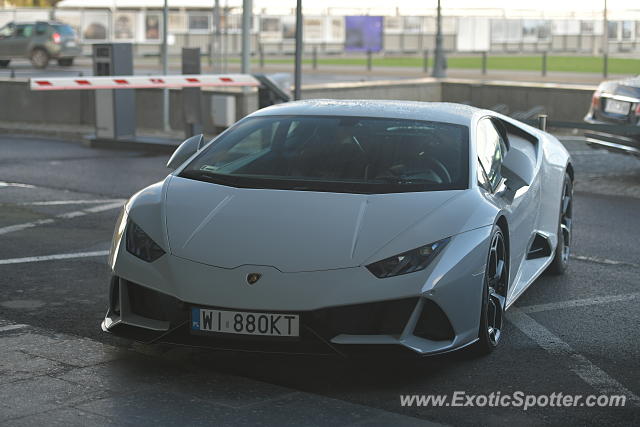 Lamborghini Huracan spotted in Warsaw, Poland
