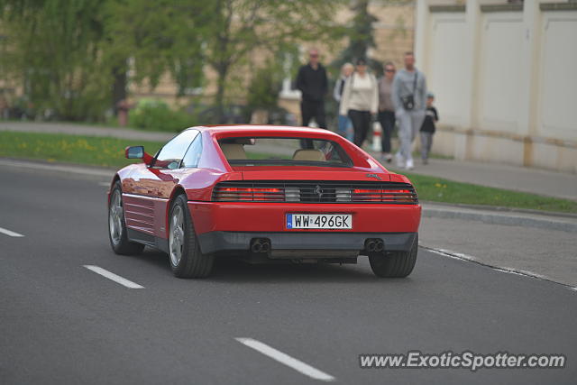 Ferrari 348 spotted in Warsaw, Poland