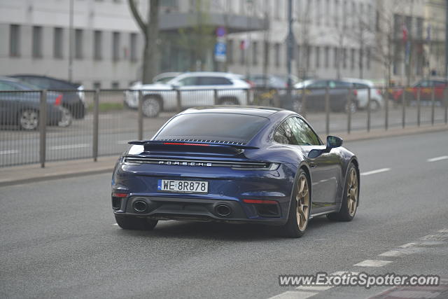 Porsche 911 Turbo spotted in Warsaw, Poland