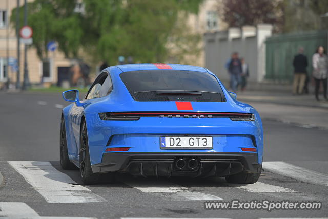 Porsche 911 GT3 spotted in Warsaw, Poland