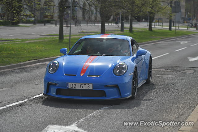 Porsche 911 GT3 spotted in Warsaw, Poland