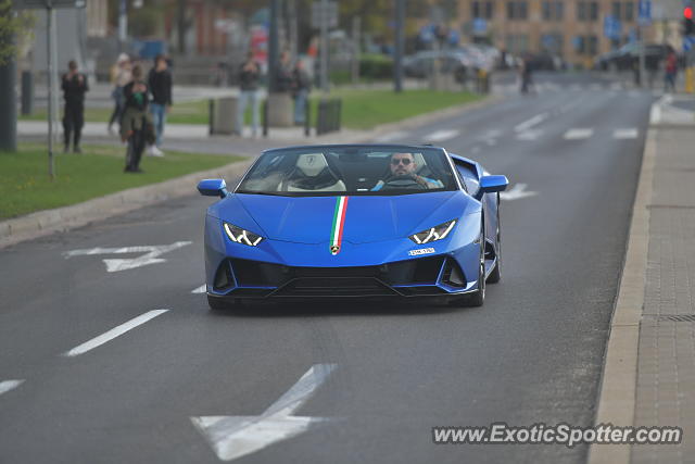 Lamborghini Huracan spotted in Warsaw, Poland