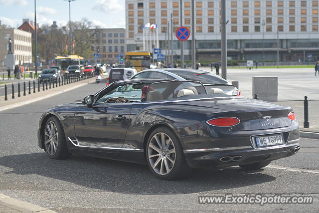 Bentley Continental spotted in Warsaw, Poland