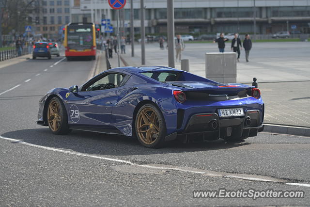 Ferrari 488 GTB spotted in Warsaw, Poland