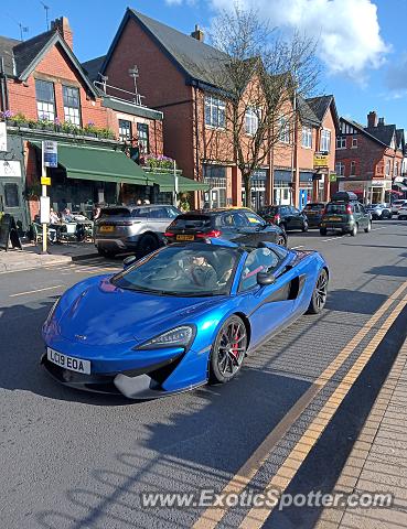Mclaren 570S spotted in Alderley Edge, United Kingdom