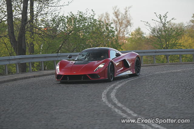 Hennessey Venom GT spotted in Warsaw, Poland