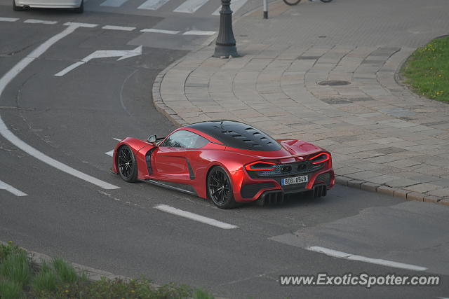 Hennessey Venom GT spotted in Warsaw, Poland