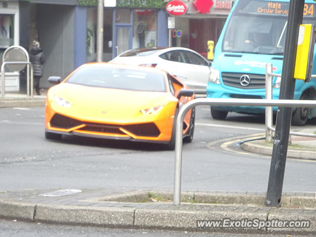 Lamborghini Huracan spotted in Altrincham, United Kingdom