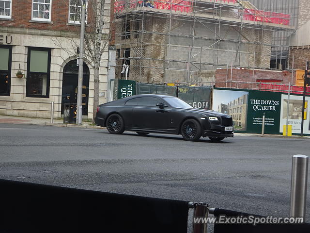 Rolls-Royce Wraith spotted in Altrincham, United Kingdom