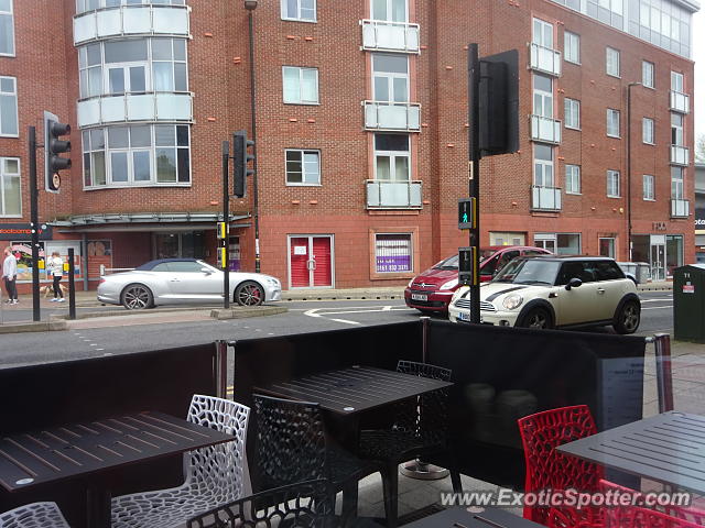 Bentley Continental spotted in Altrincham, United Kingdom