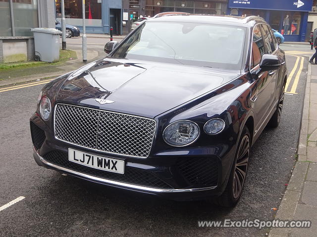 Bentley Bentayga spotted in Altrincham, United Kingdom