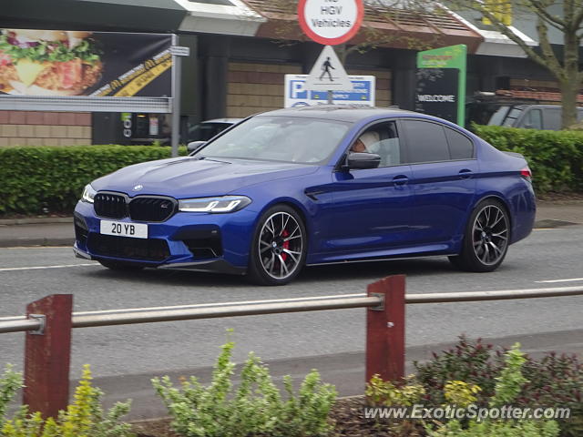 BMW M5 spotted in Broadheath, United Kingdom